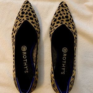 Rothy’s The Point in Leopard (Retired Print)